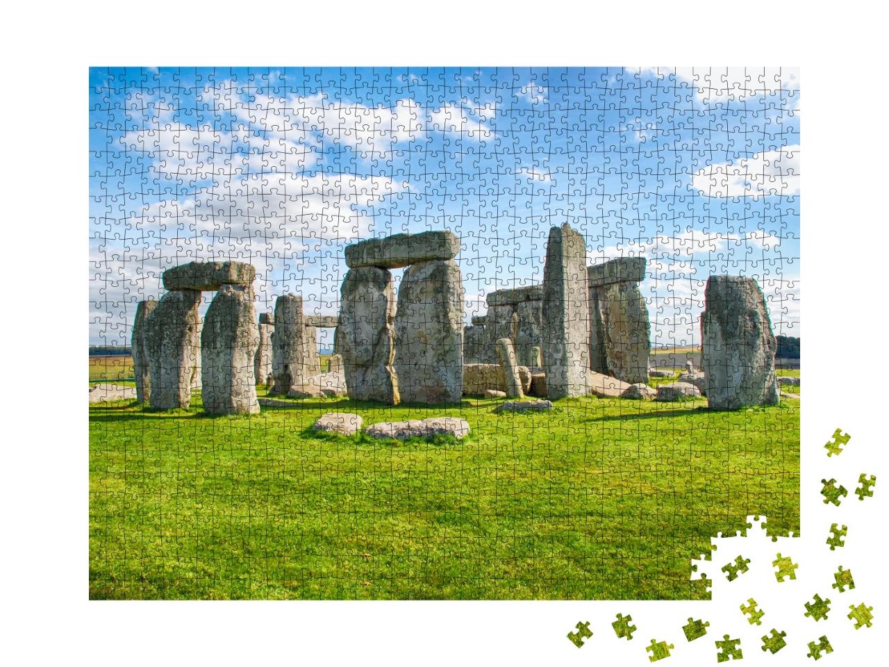 Puzzle 1000 Teile „Mystischer Steinkreis Stonehenge, England“