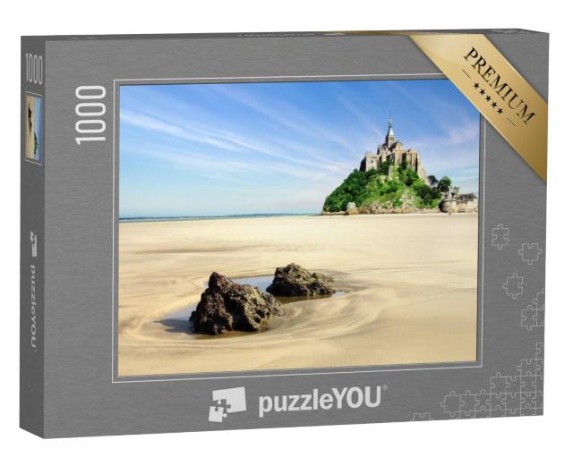 Puzzel 1000 stukjes „Mont Saint Michel, Normandië“