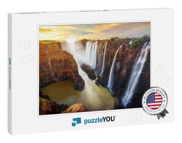 Victoria Falls in Zambia & Zimbabwe... Jigsaw Puzzle