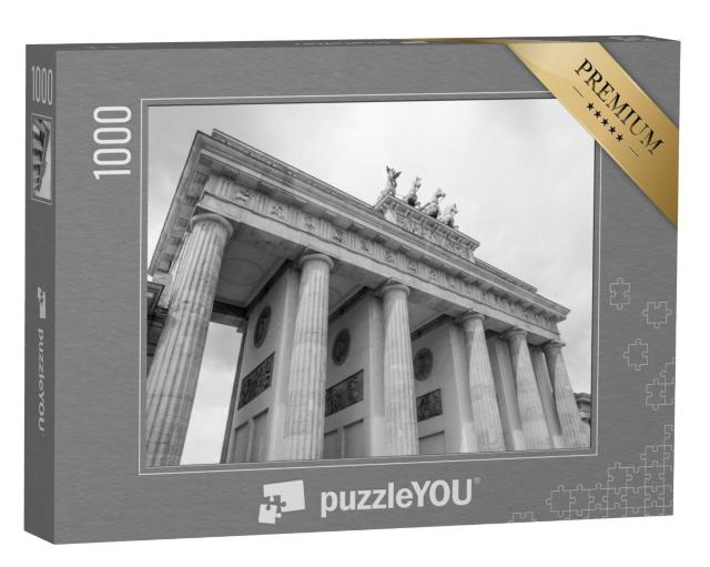 Puzzel 1000 stukjes „De Brandenburger Tor, het beroemde symbool van Berlijn“