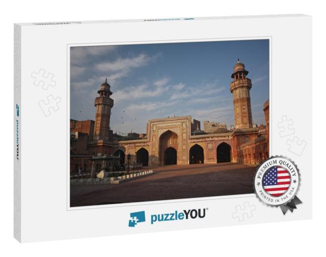 The Beautiful Muslim Architecture At Masjid Wazir Khan, L... Jigsaw Puzzle