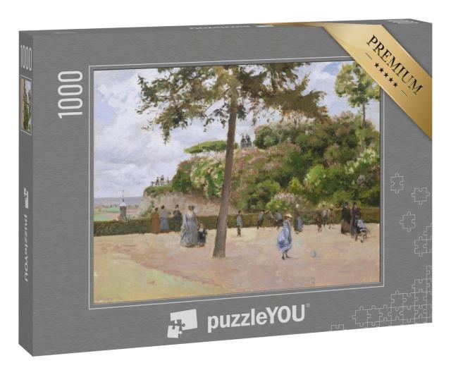 Puzzle 1000 Teile „Camille Pissarro - Der öffentliche Garten von Pontoise“