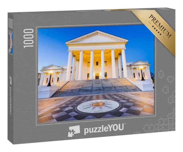Puzzle 1000 Teile „Virginia State Capitol in Richmond, Virginia, USA“
