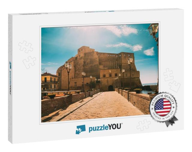 Naples, Italy. Castel Dellovo or Egg Castle |In Sunny Sum... Jigsaw Puzzle