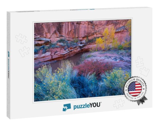 Capitol Reef National Park in Utah State of the United St... Jigsaw Puzzle