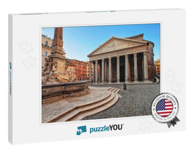 Pantheon, Rome, Italy... Jigsaw Puzzle