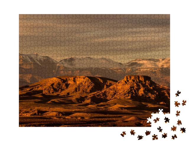 Puzzle 1000 Teile „Das Atlasgebirge“