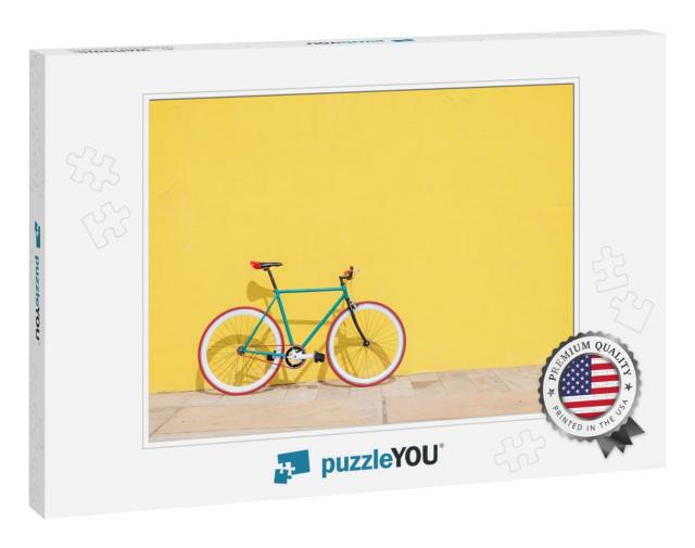 Cycling or Commuting in City Urban Environment, Ecologica... Jigsaw Puzzle