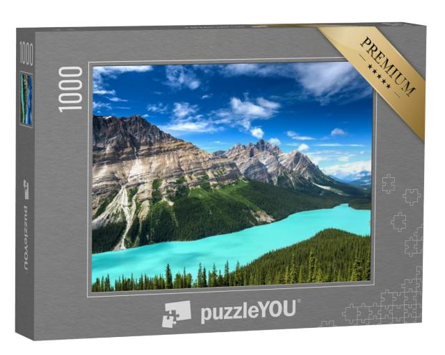 Puzzel 1000 stukjes „Adembenemend Peyto Lake in Banff National Park, Canada“