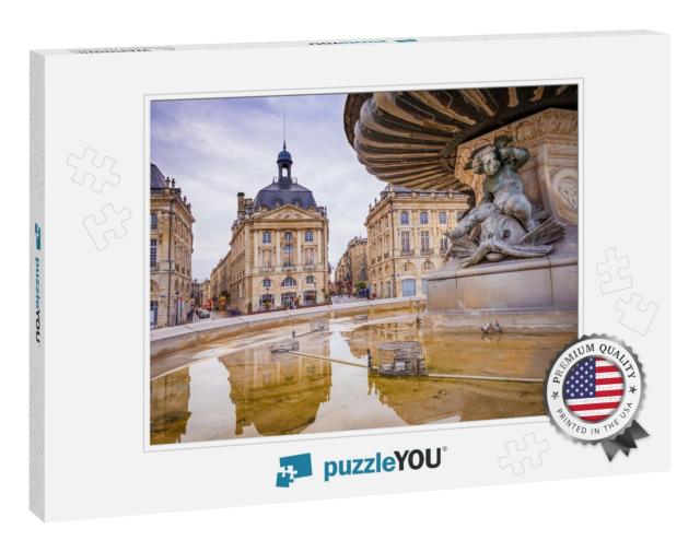 Place De La Bourse is One of the Most Visited Sights in t... Jigsaw Puzzle