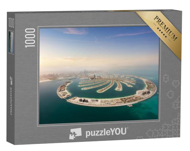 Puzzel 1000 stukjes „Kunstmatig Palmeiland, Dubai, Verenigde Arabische Emiraten“