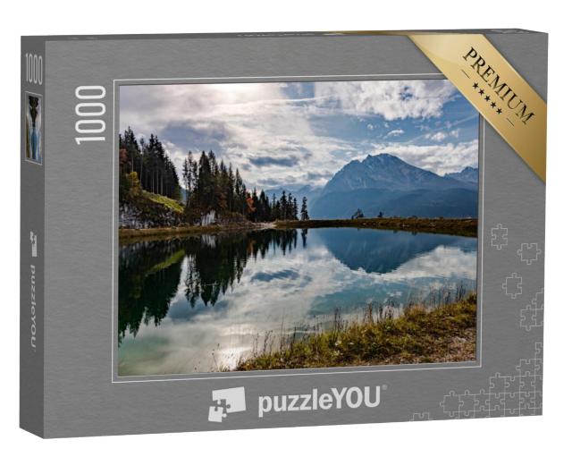 Puzzel 1000 stukjes „Uitzicht op de bergen vanaf de Jennerberg“