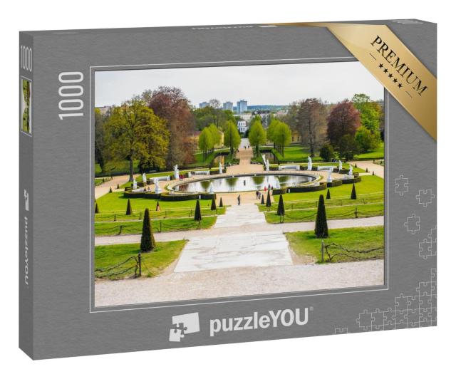 Puzzle 1000 Teile „Garten in der Nähe des Schlosses Sanssouci in Potsdam“