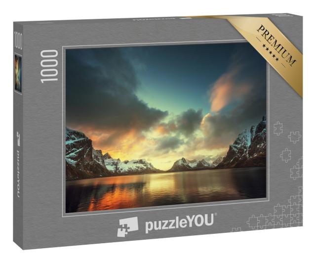 Puzzle 1000 Teile „Inseln der Lofoten, Norwegen“