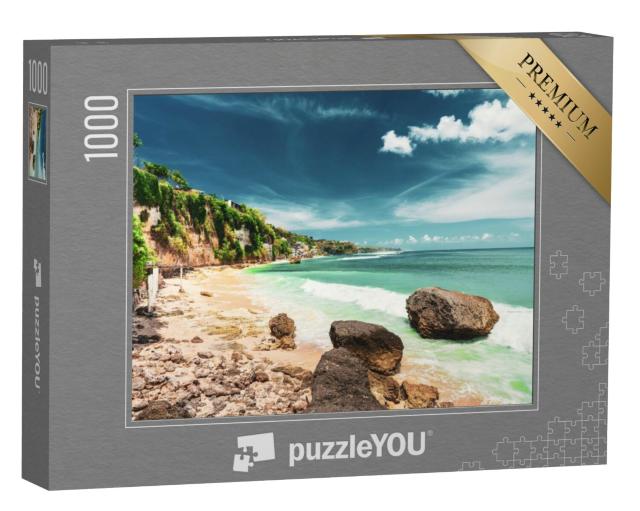 Puzzel 1000 stukjes „Indrukwekkende kustlijn op Bali, Indonesië“