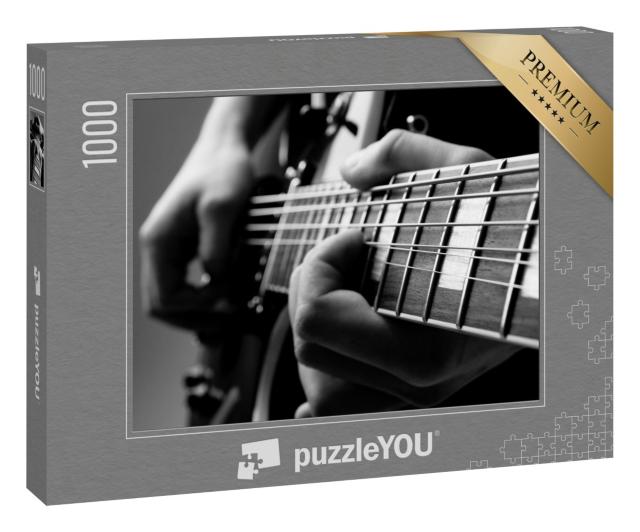 Puzzle 1000 Teile „Das Spiel mit einer Gitarre“