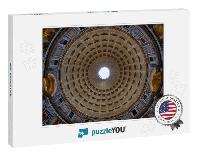 Pantheon Ceiling in Rome... Jigsaw Puzzle