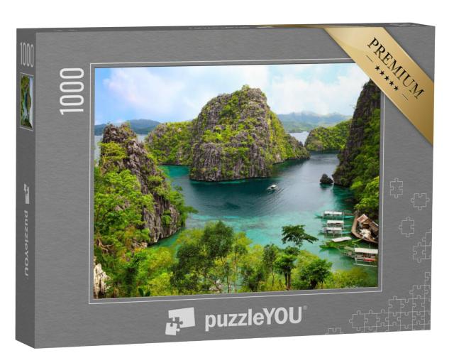 Puzzel 1000 stukjes „Het eiland Busuanga, provincie Palawan, Filippijnen“