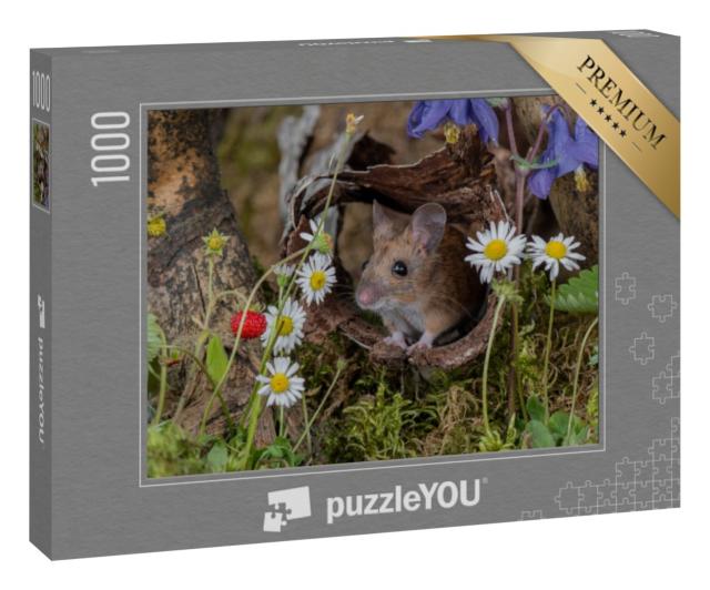 Puzzle 1000 Teile „Hallo ich bin Mausi“