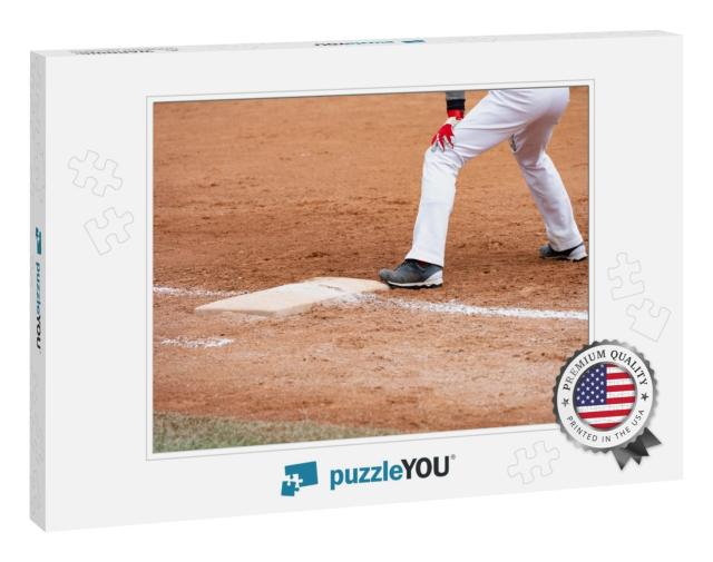 Player Standing on a Baseball Field... Jigsaw Puzzle