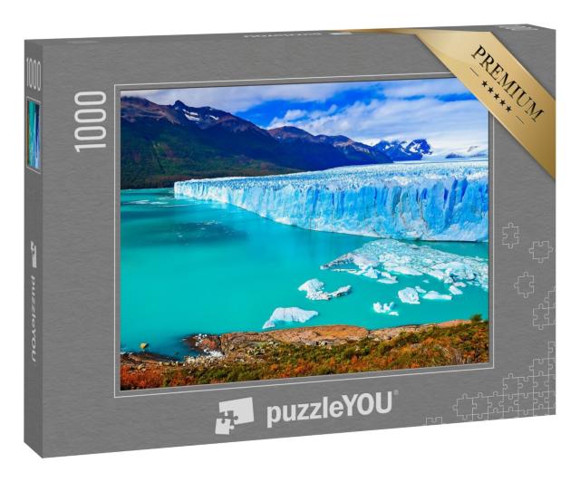Puzzle 1000 Teile „Perito-Moreno-Gletscher in Patagonien, Argentinien“