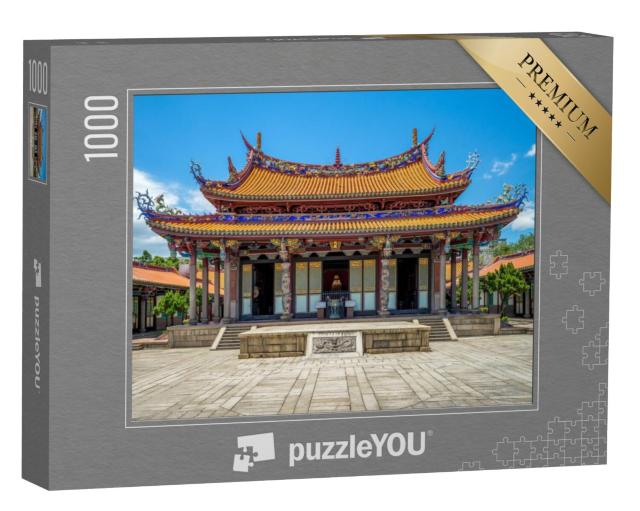 Puzzel 1000 stukjes „Taipei Confucius Tempel in Dalongdong, Taipei, Taiwan“