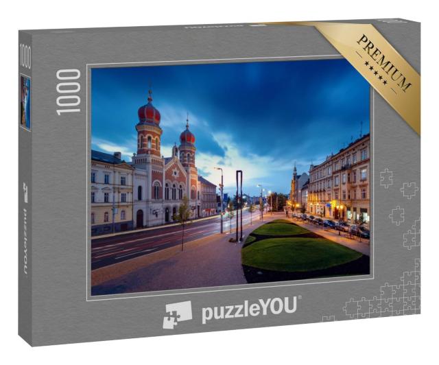 Puzzle 100 Teile „Pilsen Tschechische Republik“