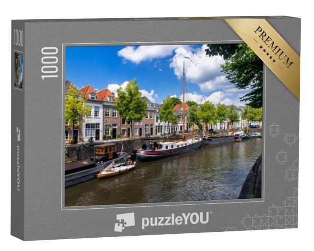 Puzzel 1000 stukjes „De oude haven in Den Bosch, Nederland“