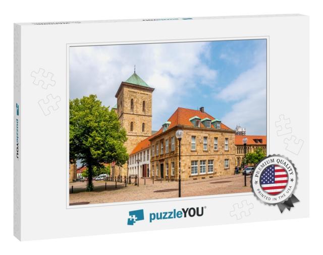 Cathedral in Osnabrueck, Germany... Jigsaw Puzzle