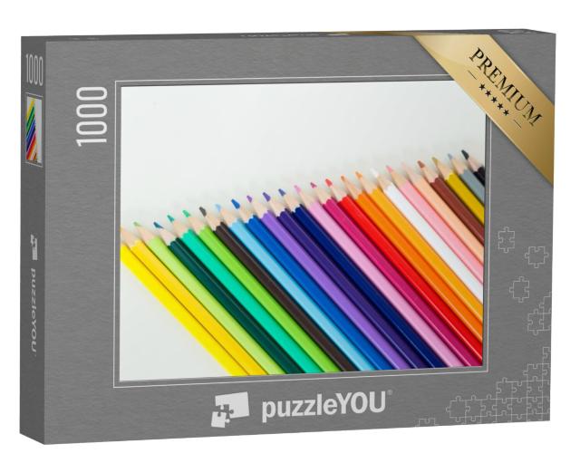 Puzzel 1000 stukjes „Kleurpotloden“