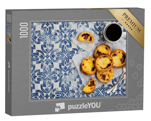 Puzzel 1000 stukjes „Pastel de Nata, Portugees gebak“