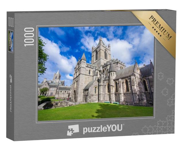 Puzzel 1000 stukjes „Dublin: Prachtige Christ Church Cathedral, Ierland“