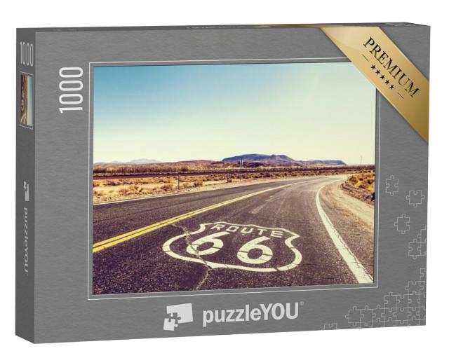 Puzzel 1000 stukjes „Route 66“