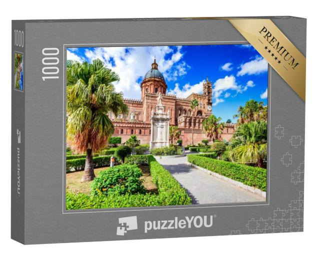 Puzzel 1000 stukjes „De Normandische kathedraal van Maria Hemelvaart“