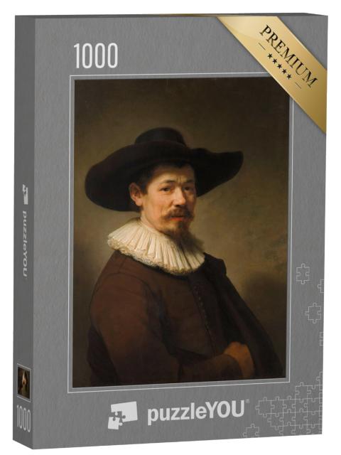 Puzzel 1000 stukjes „Rembrandt - Portret van Herman Doomer“