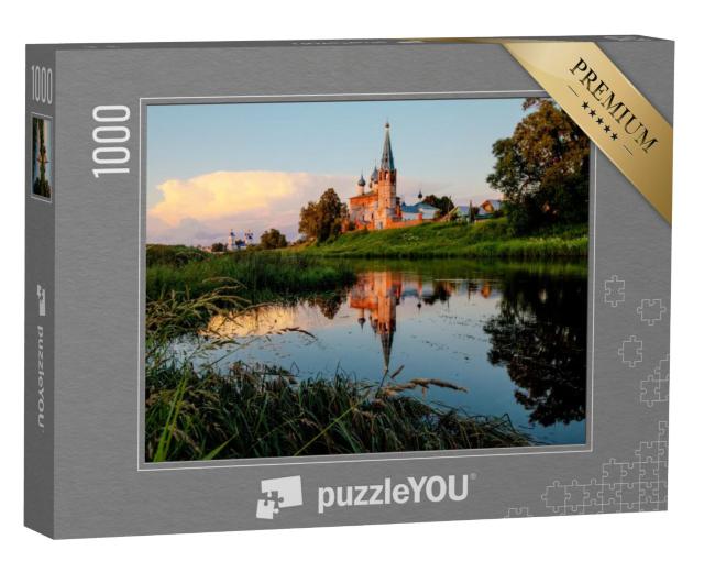 Puzzel 1000 stukjes „Het klooster van de Aankondiging, district Shuysky, Rusland“