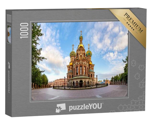 Puzzel 1000 stukjes „Kathedraal van de Verrijzenis van Christus, St.“