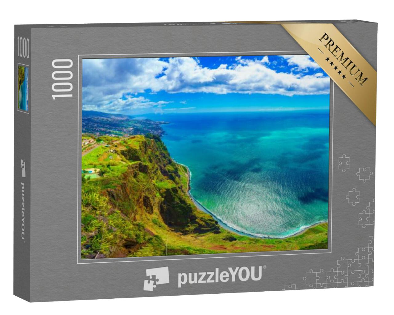 Puzzel 1000 stukjes „Het hoogste punt op Madeira: Cabo Girao, Portugal“