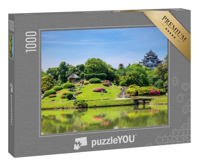 Puzzle 100 Teile „Korakuen Park, Okayama, Japan“