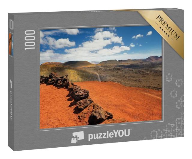 Puzzle 1000 Teile „Berge des Feuers, Timanfaya-Nationalpark auf der Insel Lanzarote“