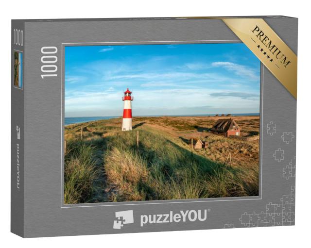 Puzzel 1000 stukjes „Vuurtoren op Sylt, Sleeswijk-Holstein, Duitsland“