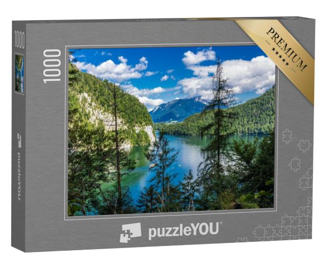 Puzzel 1000 stukjes „Königssee, Berchtesgaden, Beieren, Duitsland“