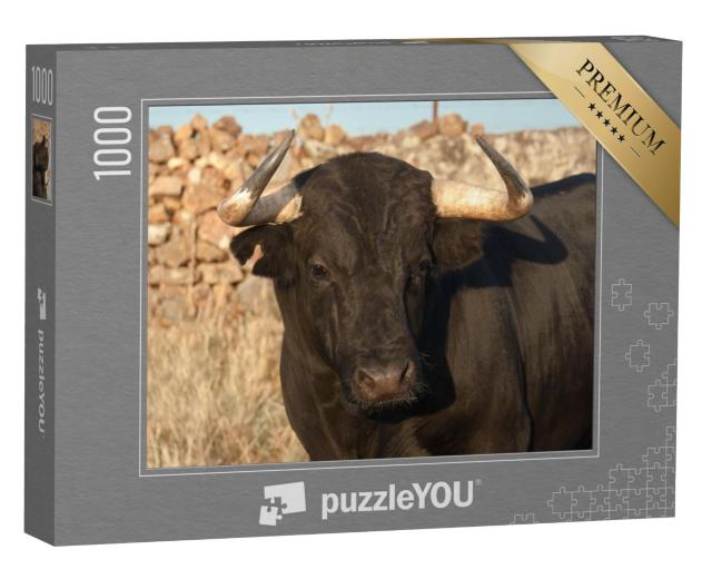 Puzzel 1000 stukjes „Een Spaanse vechtstier“