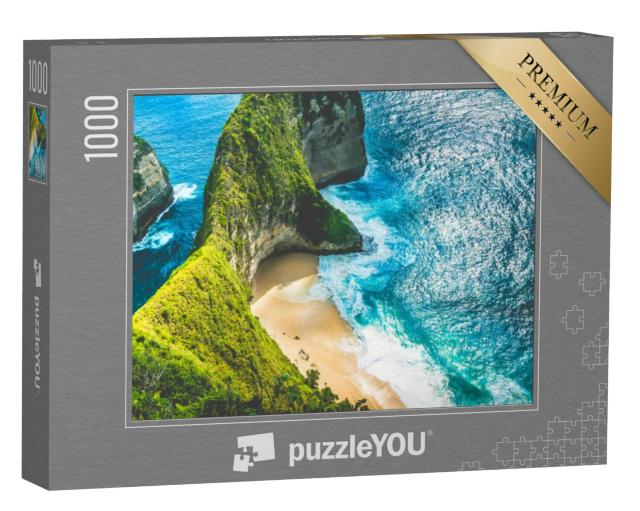 Puzzel 1000 stukjes „Kelingking Beach op het eiland Nusa Penida, Bali, Indonesië“