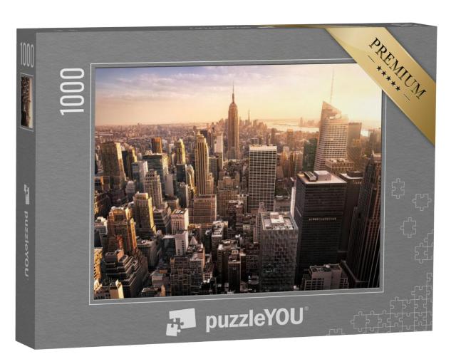 Puzzel 1000 stukjes „Skyline van New York City, VS“