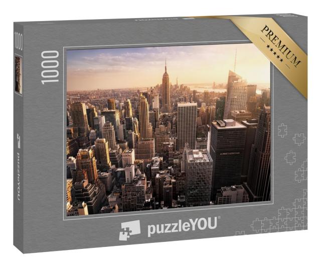 Puzzle 1000 Teile „Skyline von New York City, USA“
