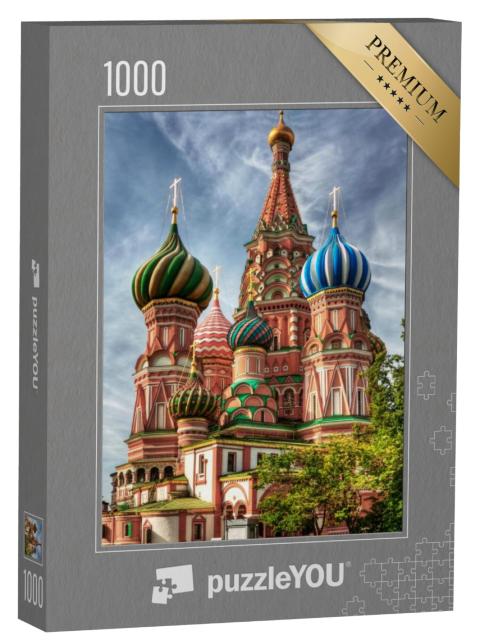 Puzzel 1000 stukjes „Sint-Basiliuskathedraal Moskou“