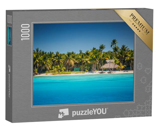 Puzzel 1000 stukjes „Caribisch strand, Punta Cana“