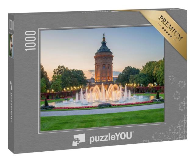 Puzzle 100 Teile „Mannheim, Deutschland“