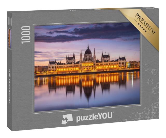 Puzzle 100 Teile „Ungarisches Parlament, Budapest, Ungarn“